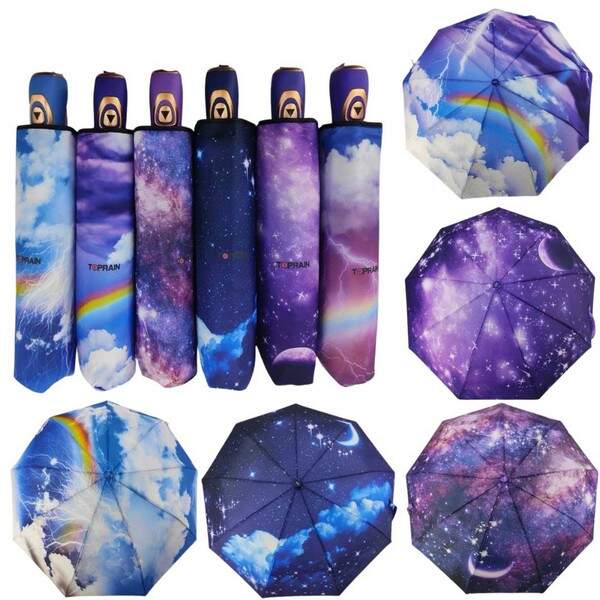 Парасолька 635 жіноча напівавтомат (шт.)