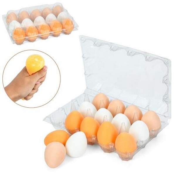 Іграшка MS 4750 (240шт) яйце, 6см, антистрес, орбіз, 15шт(3кольори) в дисплеї, 25-15-8см (шт.)