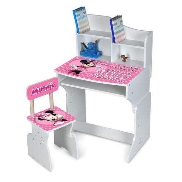 Парта M 904-1 (1шт) 1 стільчик, дерев'яний, регул. висота (3 положення), укр.абетка, DSM (шт.)