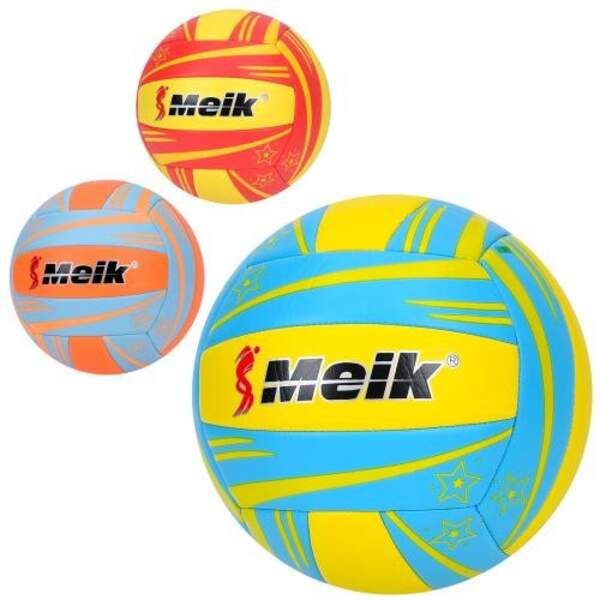 М'яч волейбольний MS 4350 (30шт) офіційний розмір, ПВХ, 270г, 3 кольори, у пакеті (шт.)