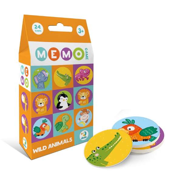 301238 Гра Мемо «Дикі тварини» 301238 (шт.)