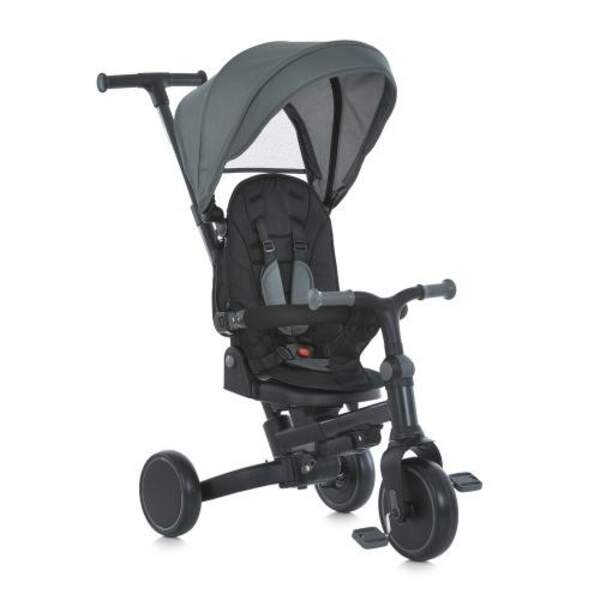 Велосипед MT 1036 grey (1шт) 3 кол.EVA (8/7),алюм.рама,поворот,складн., сірий (шт.)