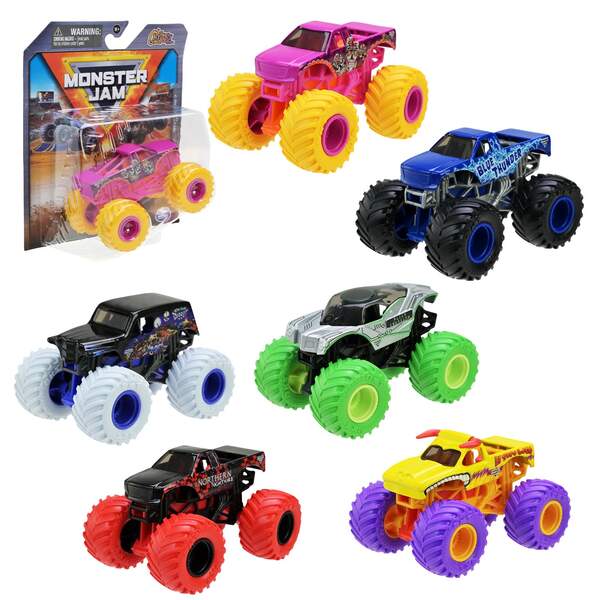 Машинка Monster Jam 1:64 арт. 6061233 (6шт) 6 видів в асор., блістер. 16,5*14*7,5 см (шт.)