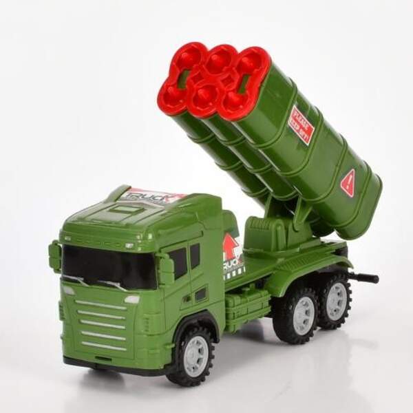 Машина 686-7 (84шт) військова техніка, інерція, 23см, рухомі деталі, в пакеті, 32,5-8-17см (шт.)