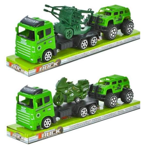 Трейлер MR895-32-33 (60шт) інерція, 18см, військова техніка 11см (2 шт), 2 види, в слюді, 32-7-10см (шт.)