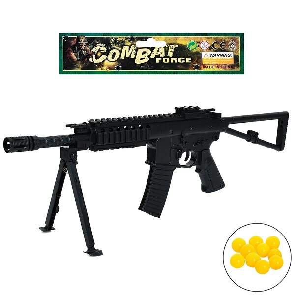 Автомат P3055A (48шт) 57см, пластикові кулі, у пакеті, 19-55-4см (шт)