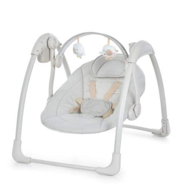 Заколисуючий центр-шезлонг 6511 (1шт) таймер ,5швид., дуга з підвіс., рем.безп., 2полож.люльки, муз. (шт)