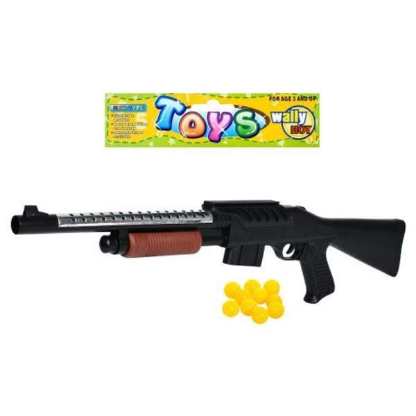 Рушниця 329-01 (30шт) 72см, пластикові кулі, у пакеті, 16-76,5-4,5см (шт)