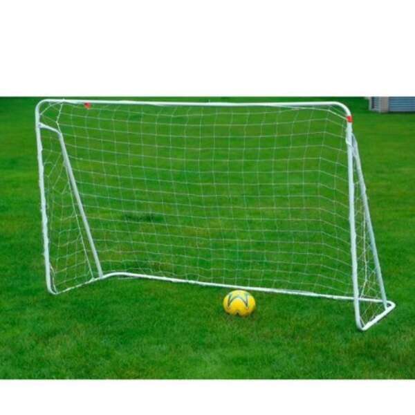 Футбольні ворота MR 1554-1 (4шт) 213-150-75см, 25мм, метал, сітка, в кор-ці, 88-27-6см (шт)