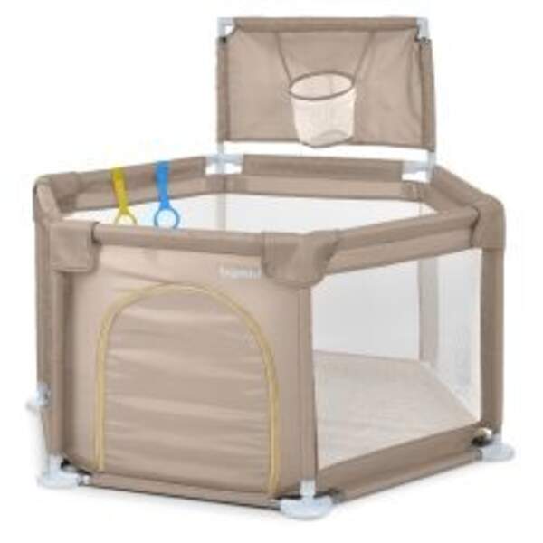 Намет MR 1340-BG (1шт) манеж, габаритний 138-121-в63см/в104см, манеж 126-108см, баскетбольне кільце (шт)