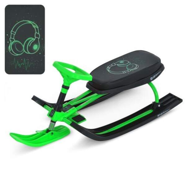 Снігокат MS 1778-11 (1шт) низька рама, д106-ш47-в41см, м'яке сидіння (екошкіра, 45-21см, висота до с (шт)