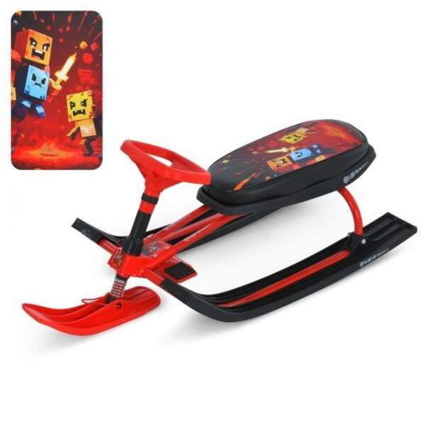 Снігокат MS 1778-9 (1шт) низька рама, д106-ш47-в41см, м'яке сидіння (екошкіра, 45-21см, висота до си (шт)