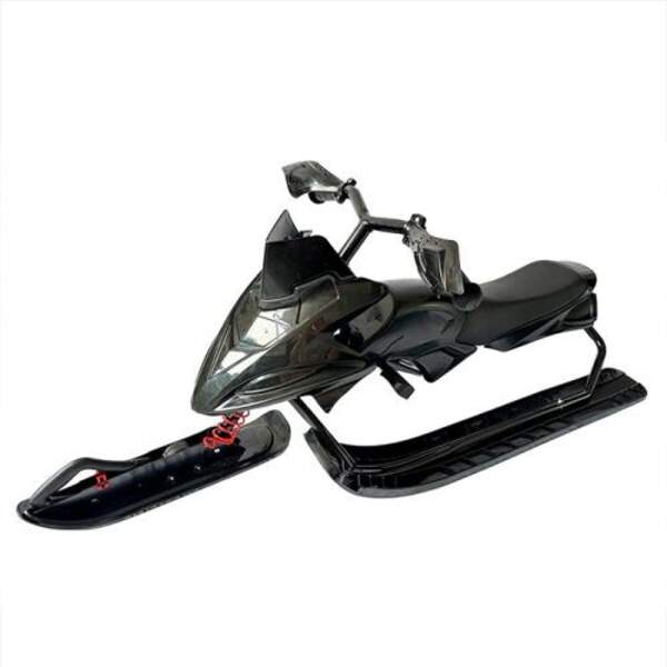 Снігокат MS 4636-3 (1шт) низька рама, д125-ш49-в44см, м'яке сидіння (екошкіра, 31-13см, висота до си (шт)