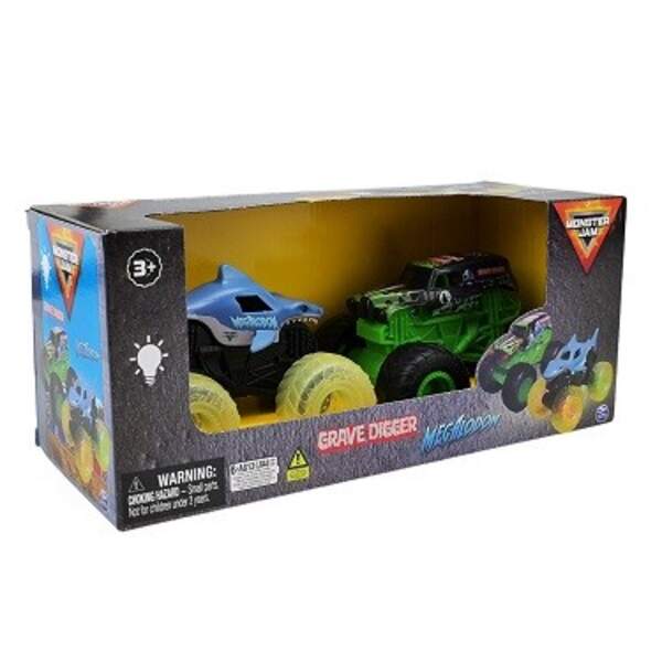 Іграшка машинка Monster Jam 1:43 арт. 6071482 (2шт)батар, світло, 2 машинки у наборі короб. 30*11,5* (шт)