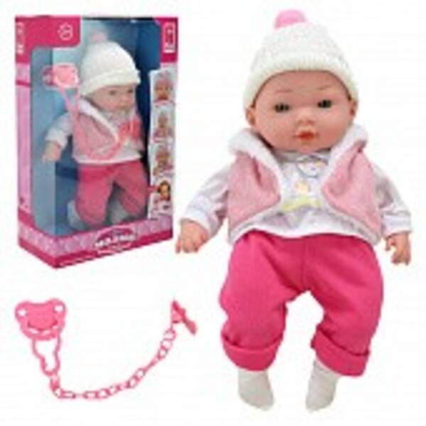 Пупс "Чудо Малюк" арт. PL-524-102 (12шт)   м'яконабивний, муз короб. 37*10,5*23см (шт)