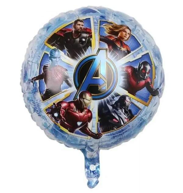 Фольгована кулька  Коло Месники Мстители 18", ціна за уп.-10шт (14712) (шт)