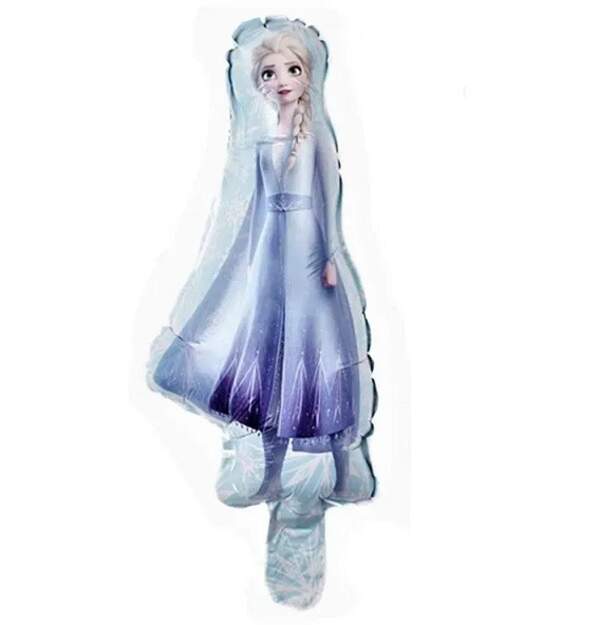 Фольгована куля Міні-фігура  "Крижане серце Ельза", ціна за уп.-10шт (12425) (шт)