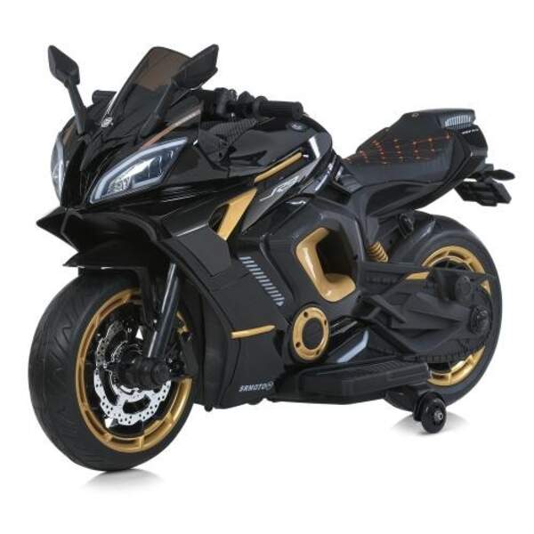 Мотоцикл M 5774ELS-2 (1шт) 2мотори45W, 1акум24V5AH,муз.,світло,MP3, USB, колесаEVA, шкір.сидіння, фа (шт)