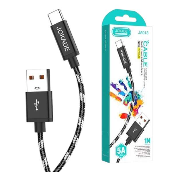 Кабель JOKADE JA013 (1 meter) (Type-C) чорний (шт)