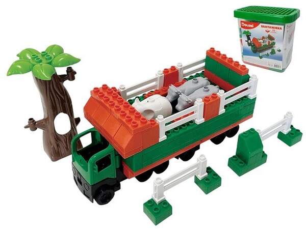 Конструктор "ВАНТАЖІВКА" 95 детал. 013888/10 в пластик. боксі (шт)