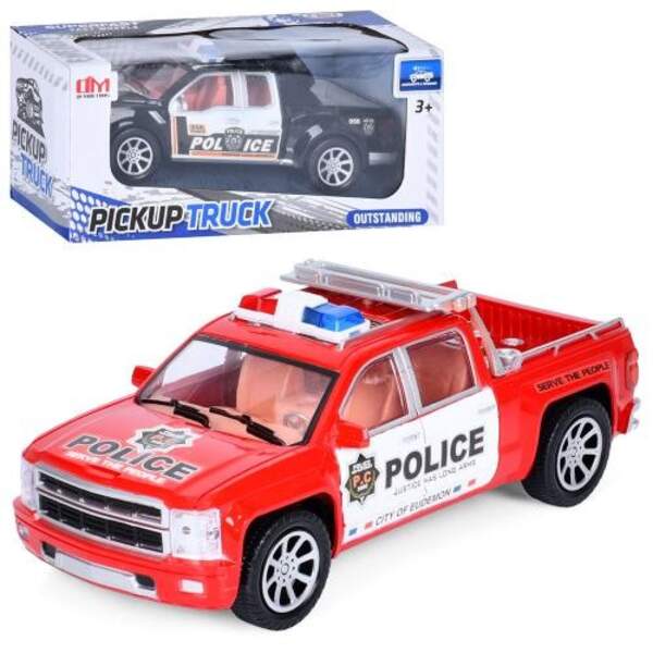 Джип 1-B-8-A (36шт) інерц, 27,5см, поліція, 2 види, в кор-ці, 32-14-14см (шт)