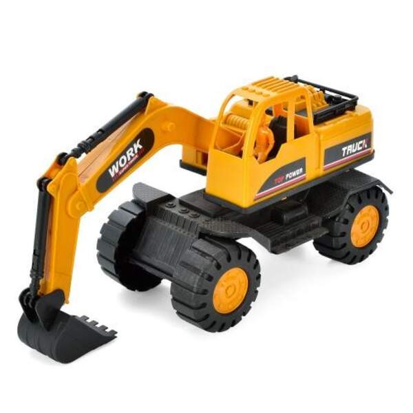 Екскаватор 0306-14 (72шт) інерція, 35см, рухомі деталі, в пакеті, 39-22-12см (шт)