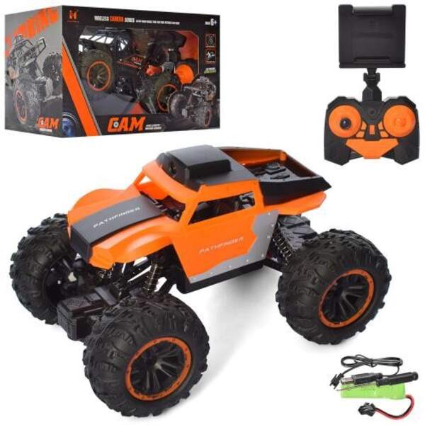 Джип LH-C023AB (9шт) р/к, акум, 1:20,20см, світло, роб.від додат,камера,USBзар,2в, в кор-ці,30-18-16 (шт)