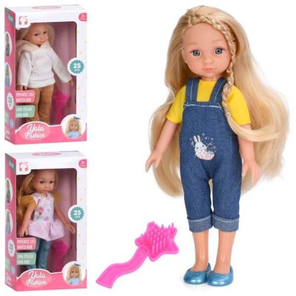 Лялька BR205A-B-C (42шт) 24см, гребінець, 3 види, в кор-ці, 14-26-7см (шт)