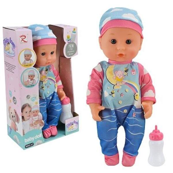 Пупс арт. PL525-120 (36шт/2)  батар. пье, аксес короб. 30 см (шт)