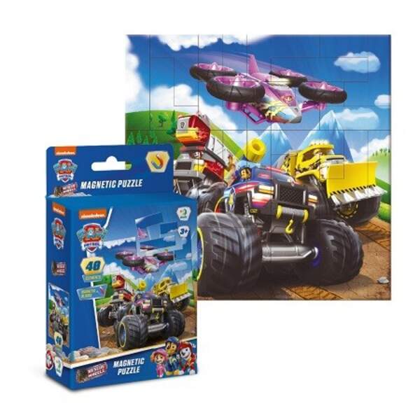 200650 Магнітний пазл на 40 елементів «Колеса» (шт)