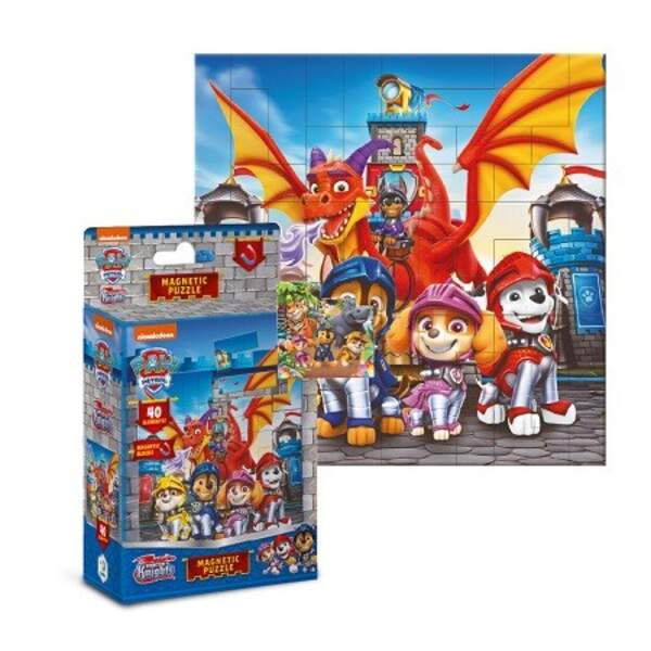 200651 Магнітний пазл на 40 елементів «Лицарі» (шт)