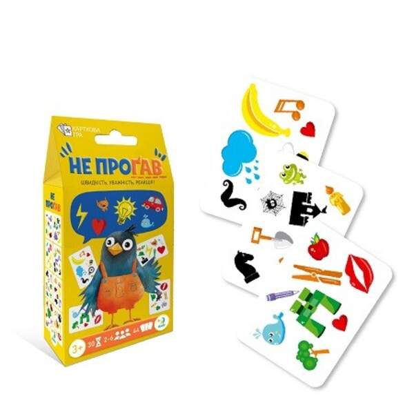 301237 Карткова «Не проґав» (шт)