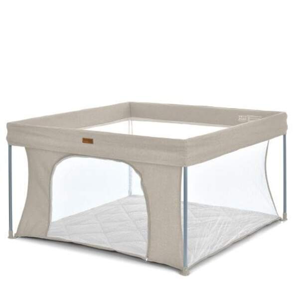 Манеж ME 1196 SWIFT 4 Beige (1шт) прямокут., дитячий, відкидн.бортик, вхід-змійка, бежевий (шт)
