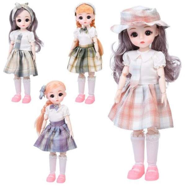 Лялька F0500 (80шт) 29см, шарнірна, 4 види, у пакеті, 14,5-35-4см (шт)