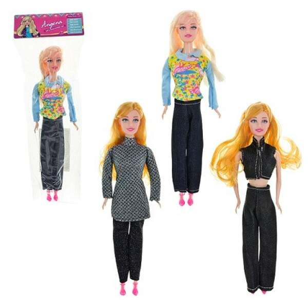 Лялька арт. 2944A-72 (240шт/2) 3 види, в верхньому одягу пакет 29 смсм (шт)