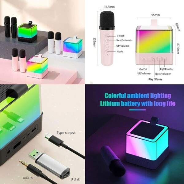 Портативная колонка K18 (30) 10345 (шт)