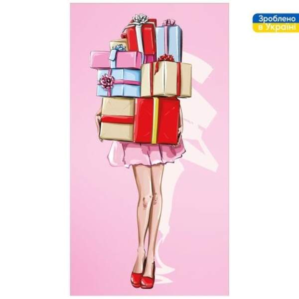 Конверт для грошей "З Днем Народження!" 16*8.5см ДН-130 ЦІНА за 10шт. (500шт) (шт)