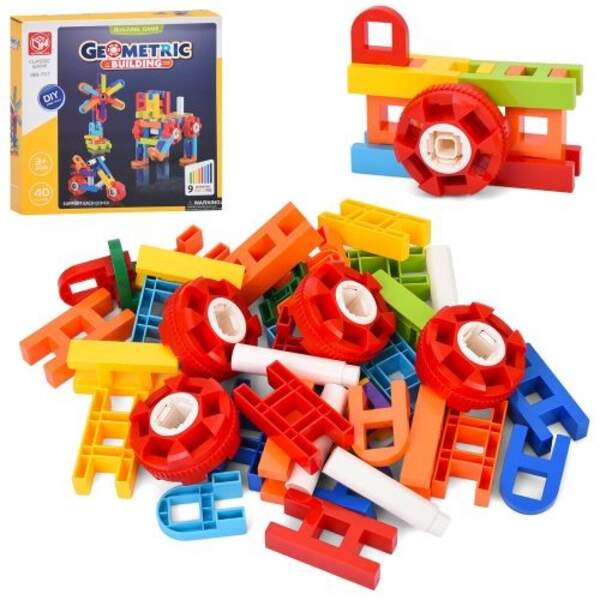 Конструктор 188-707 (24шт) 40дет, в кор-ці, 25-25-6,5см (шт)