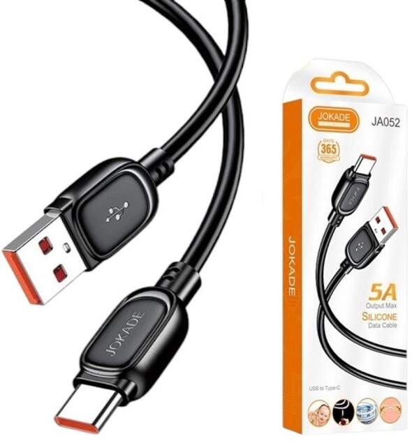 Кабель USB JOKADE 052 тайпсі чорний (шт)