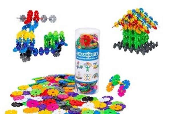  Конструктор Ромашка № 3 , арт.122/3  в тубусі, Набір дитячий, Бамсик (шт)