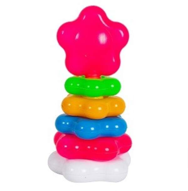 Піраміда Ромашка №1арт019/4, Іграшка дитяча, Бамсик (шт)