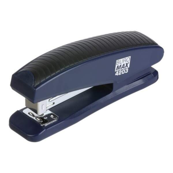 Степлер пластиковий до 20арк. (скоби №24, 26),/ синій BM.4203-02 (1/12/72шт) (шт)