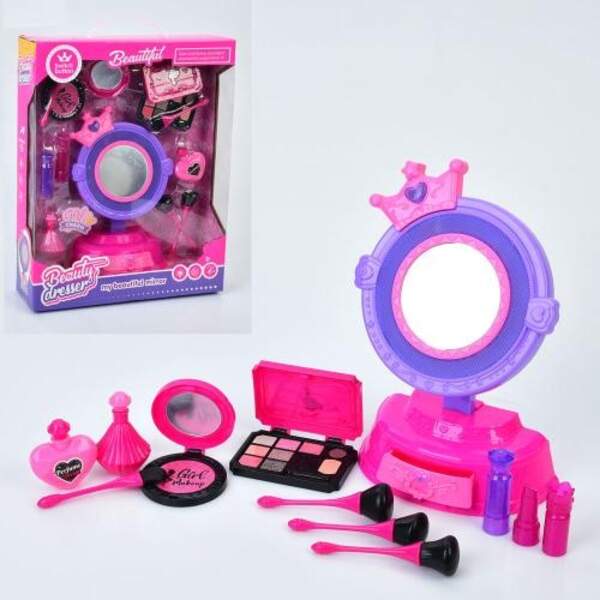 Трюмо MS-6622 (24шт) 25см, звук, світло, аксесуари, на бат-ці, в кор-ці, 30-38-9см (шт)