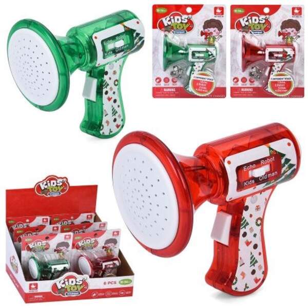 Гра 666-10Z (36шт) гучномовець, 11см, звук, 4 режими, у слюді, 6шт(2 кольори) в дисплеї, 33-21-24см (шт)