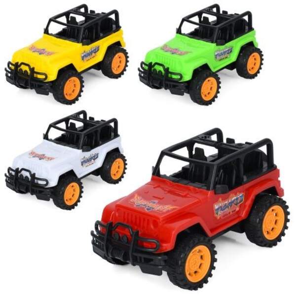 Джип 3812 (144шт) інерц, 18см, 4 кольори, у пакеті, 19-20-8см (шт)