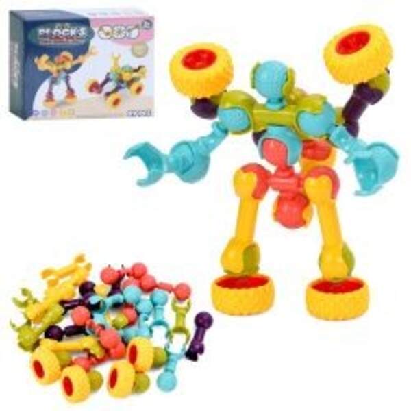 Конструктор 628-13A (72шт) шарнірний, 29дет, в кор-ці, 26-21-7см (шт)