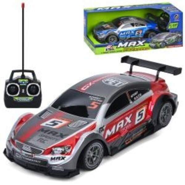 Машина DH-8195-2C (12шт) р/к, 35см, 1:12, гумові колеса, корпус не б'ється,  2 кольори, на бат-ці, в (шт)