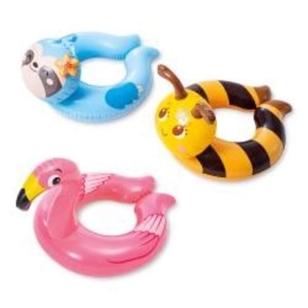 Круг 59220 (36шт) 3 види (Бджілка 58-55см, Фламінго 76-55см, Лінивець 58-55см), вік 3-6років, у паке (шт)