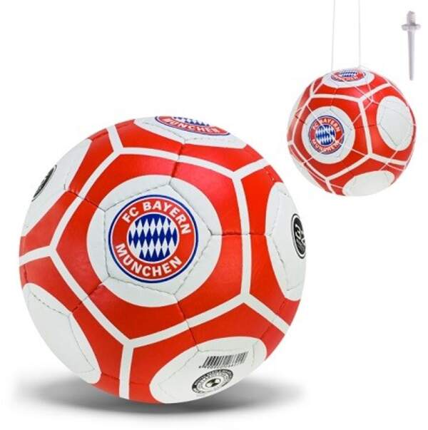 М'яч футбольний арт. FP081 (30шт)  FC BAYERN MUNCHEN №5, PU 420 грам, 32 панелі,Пакістан, сітка+голк (шт)