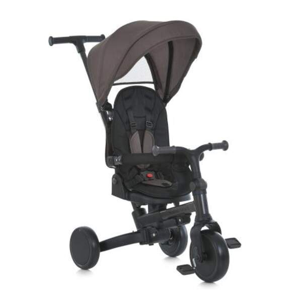 Велосипед MT 1036 brown (1шт) 3 кол.EVA (8/7),алюм.рама,поворот,складн., коричневий (шт)